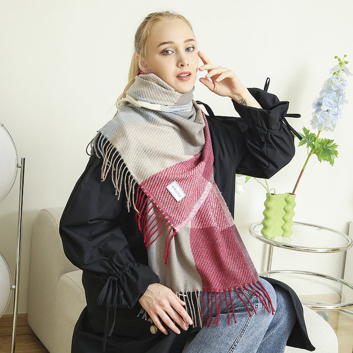 Ladies' throw blanket Stornfield