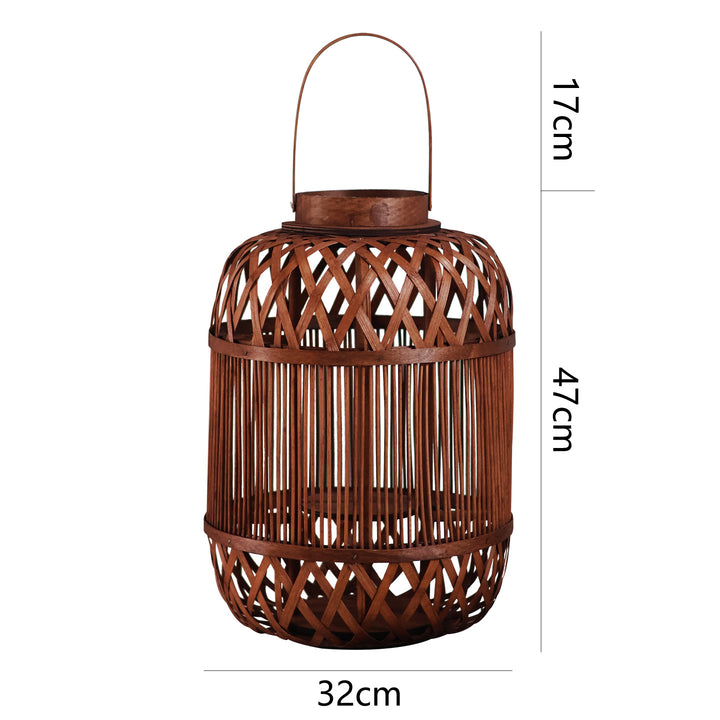 Stylish Handcrafted Rattan Lantern Stornfield