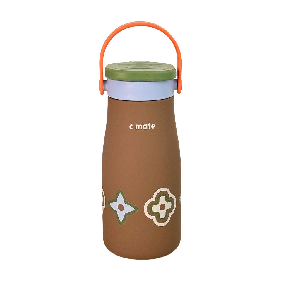 Ladies Insulated Drinking Bottle with Practical Carry Strap Stornfield