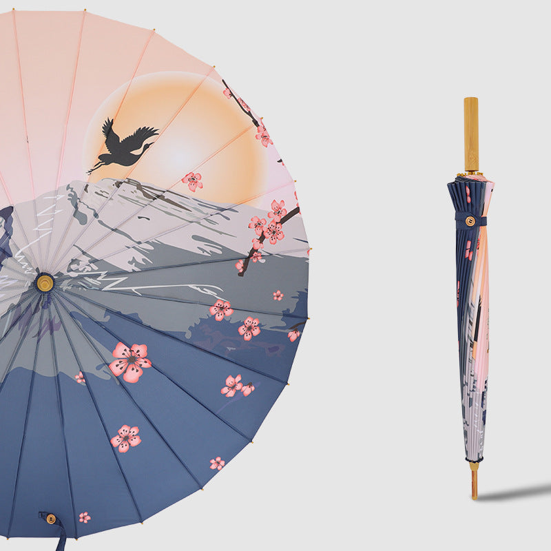 Women's Foldable Sun Shade Umbrella with Artistic Design Stornfield