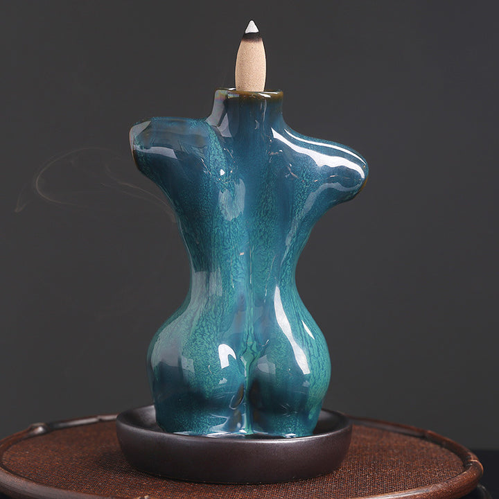 Artistic Body Sculpture Incense Holder