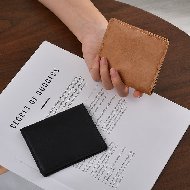 Compact Leather Card Holder Stornfield