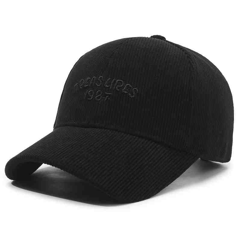 Women's Corduroy Embroidered Baseball Cap Stornfield