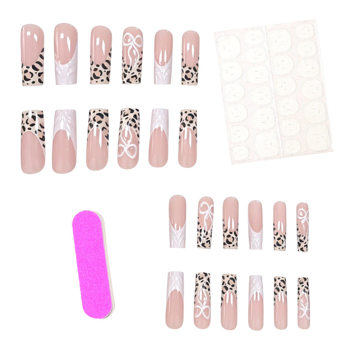 Elegant Long Acrylic Nail Art Extensions Stornfield
