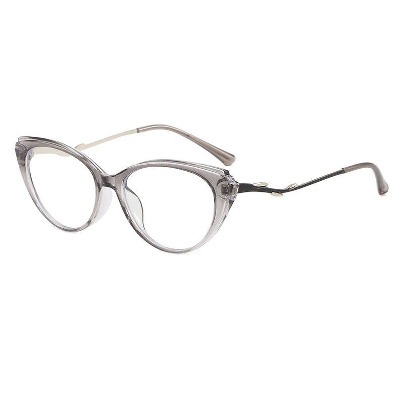 Fashionable Cat-Eye Glasses with Filigree Design Stornfield