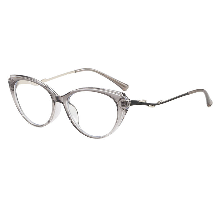 Fashionable Cat-Eye Glasses with Filigree Design Stornfield