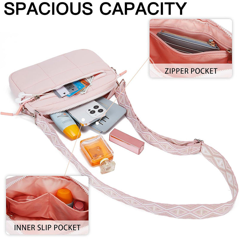 Padded shoulder bag with adjustable shoulder strap Stornfield
