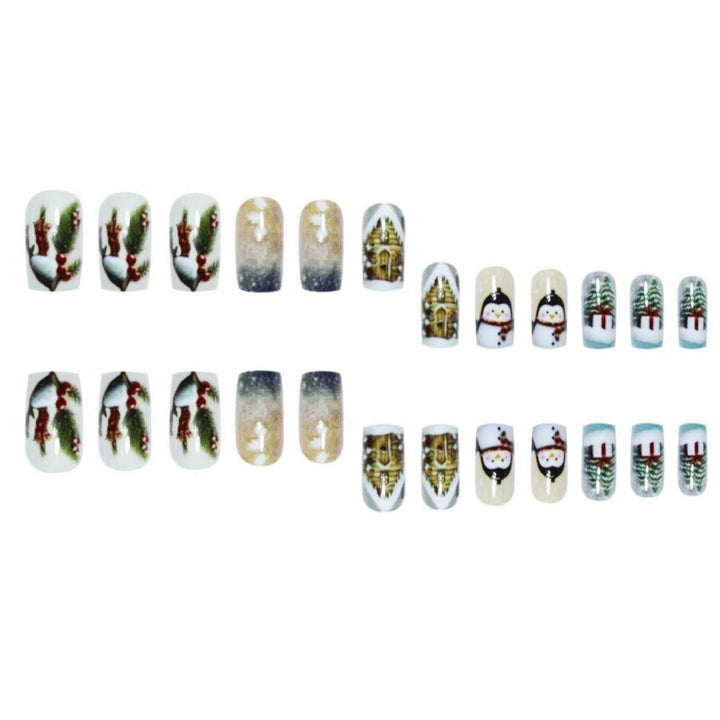 Winter-Themed Decorative Nail Art Stornfield
