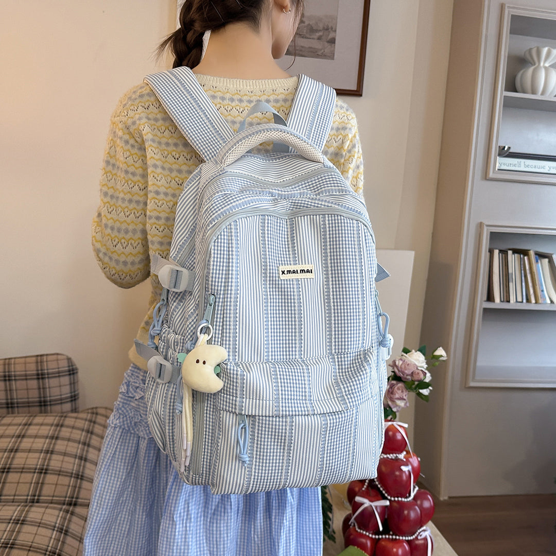 Modern Striped Backpack Stornfield