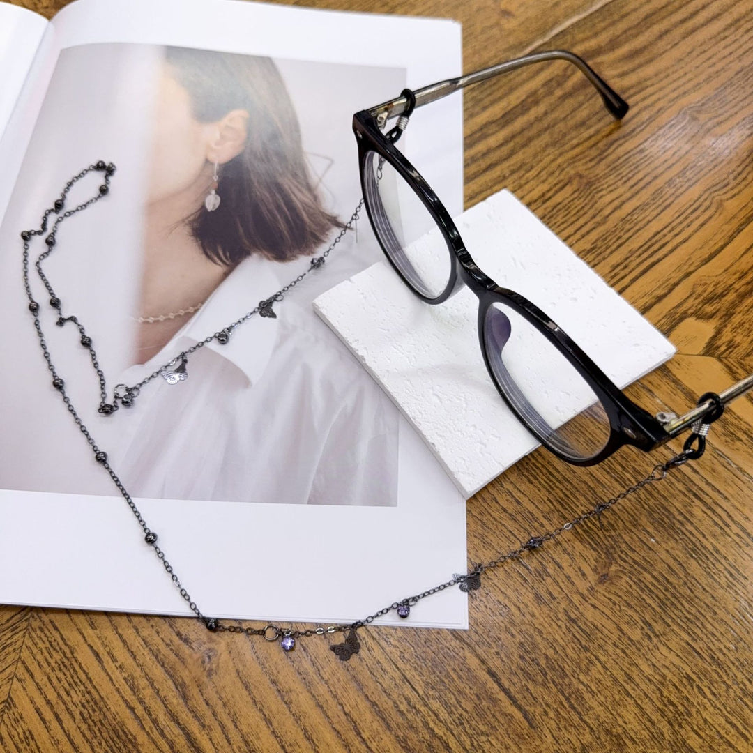 Butterfly Charm Eyewear Chain Stornfield