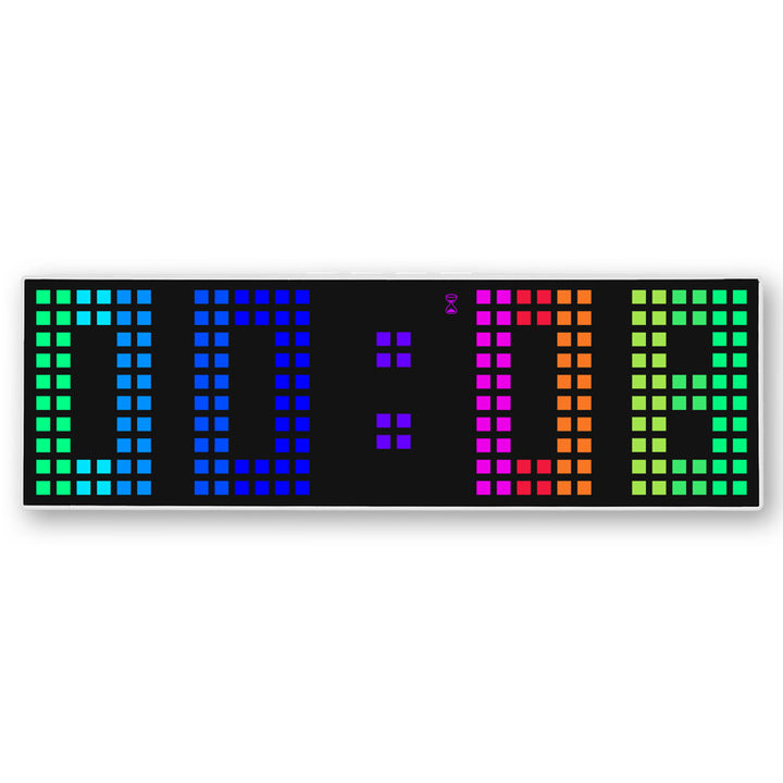 Digital LED alarm clock with color change Stornfield
