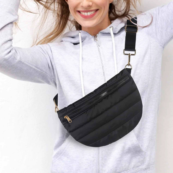 Women stylish shoulder bag with adjustable strap and multiple compartments Stornfield