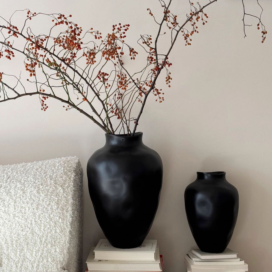 Elegant Tall Ceramic Vase