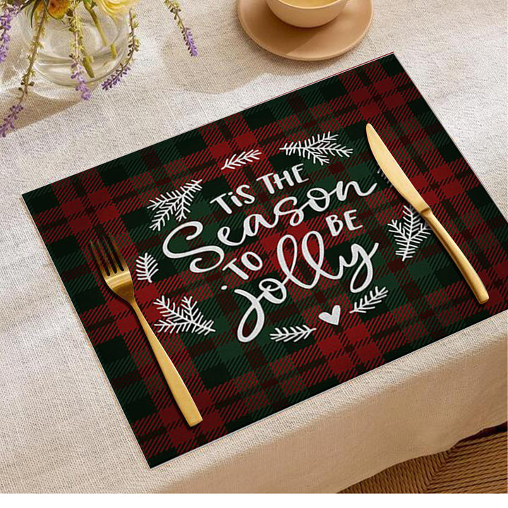 Festive Holiday-Themed Placemats