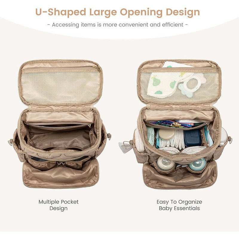 Padded everyday backpack with practical compartments Stornfield
