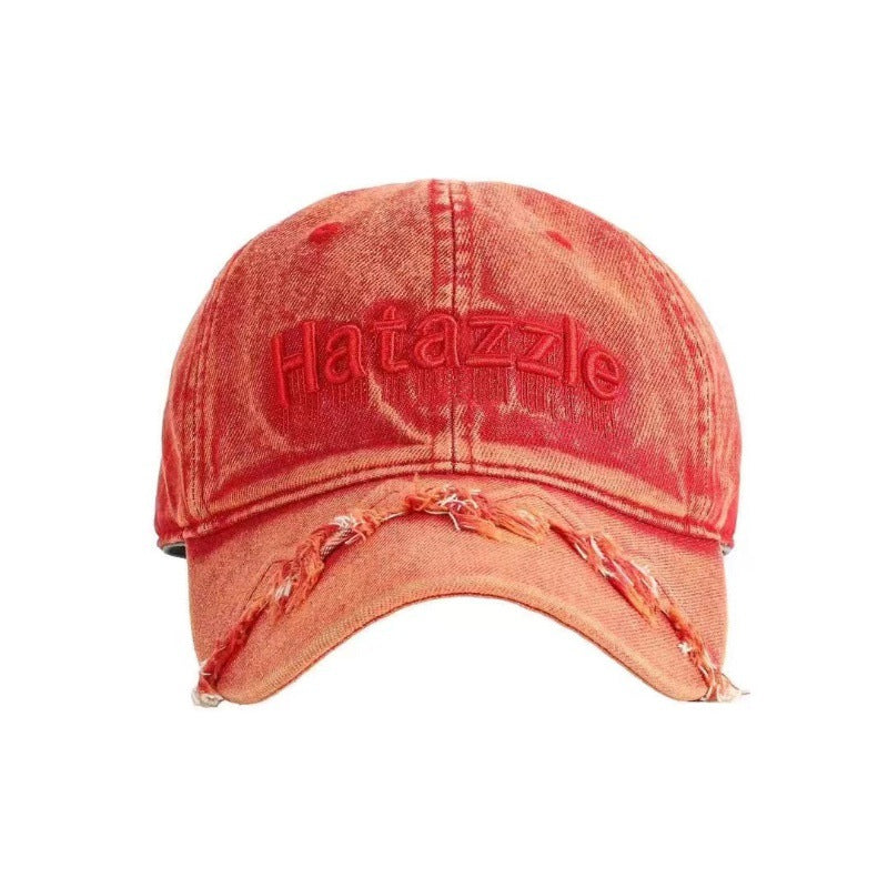 Men's Distressed Denim Baseball Cap Stornfield 1784270737