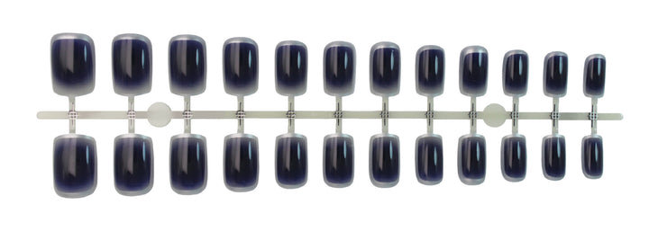 Acrylic nail set with luxurious gradient and modern accents Stornfield