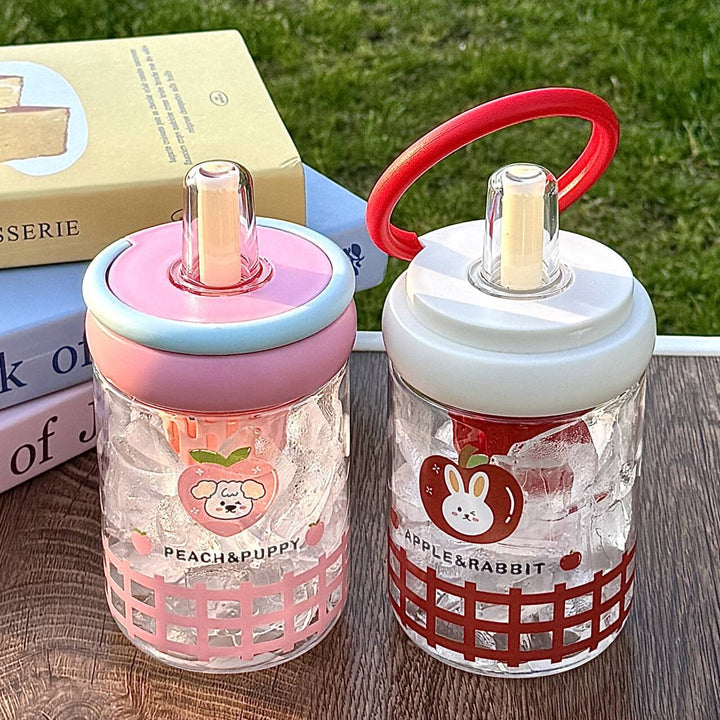 Women's Insulated Drinking Bottle with Innovative Lid and Cheerful Design Stornfield