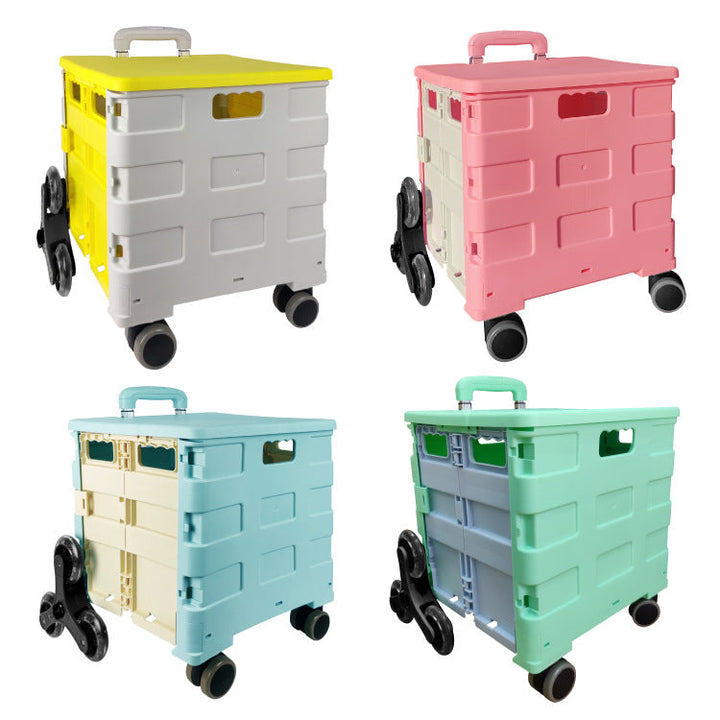 Compact Rolling Storage Cube Stornfield