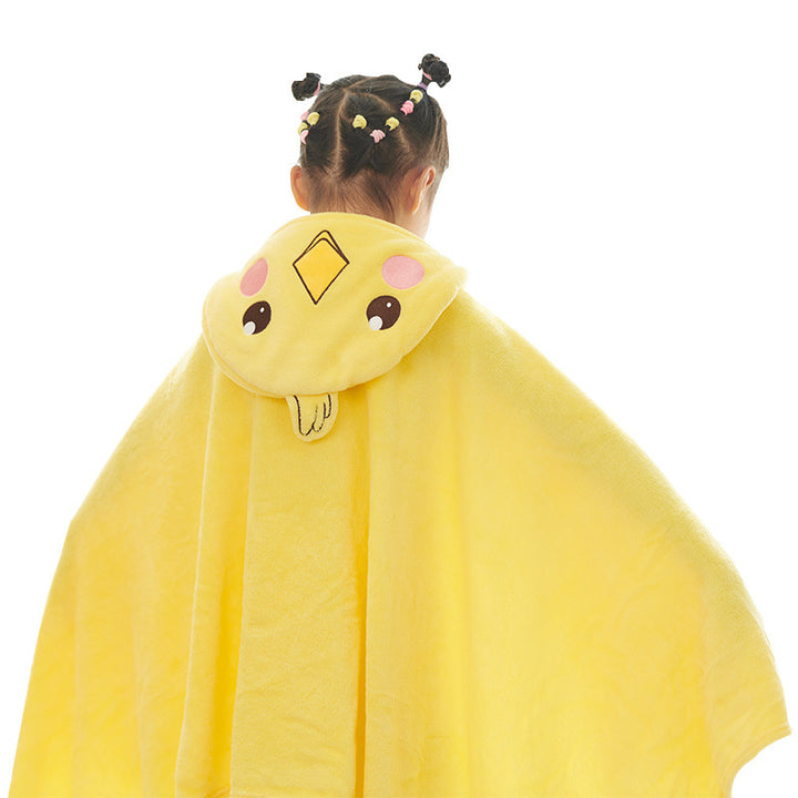 Cozy bath wrap blanket with animal duck hood design Stornfield