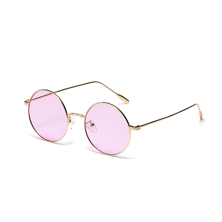Women round fashionable sunglasses with glamorous frame Stornfield