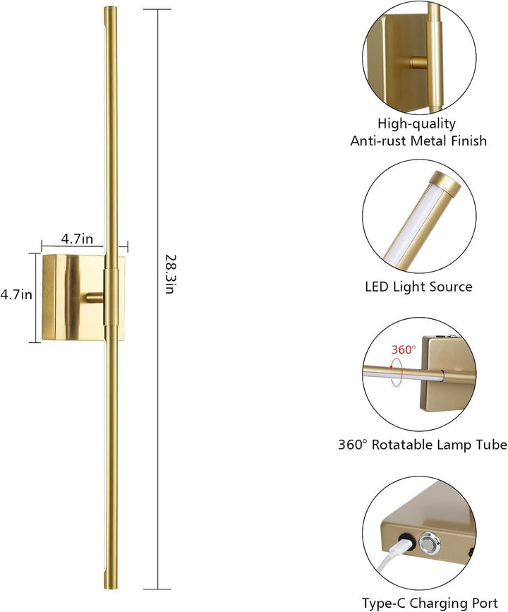 Modern Minimalist Wall Light Fixture