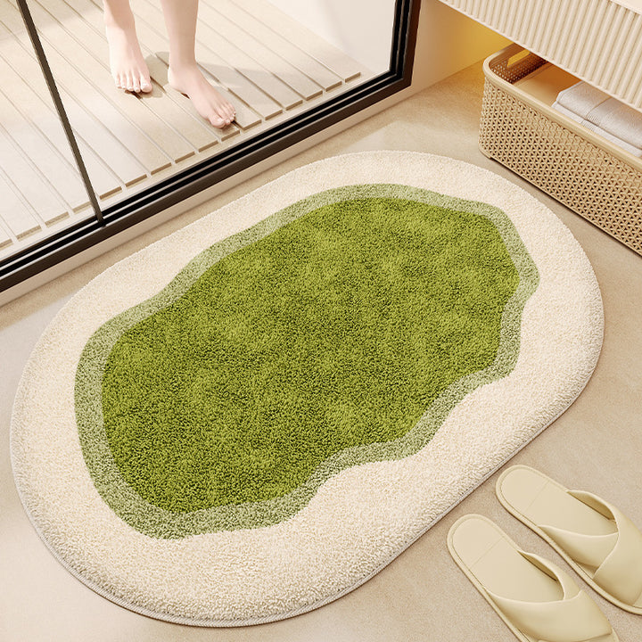Artistic Plush Bath Mat