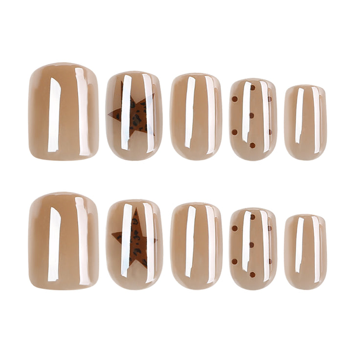 Artistic Nail Art with Modern Pattern Stornfield