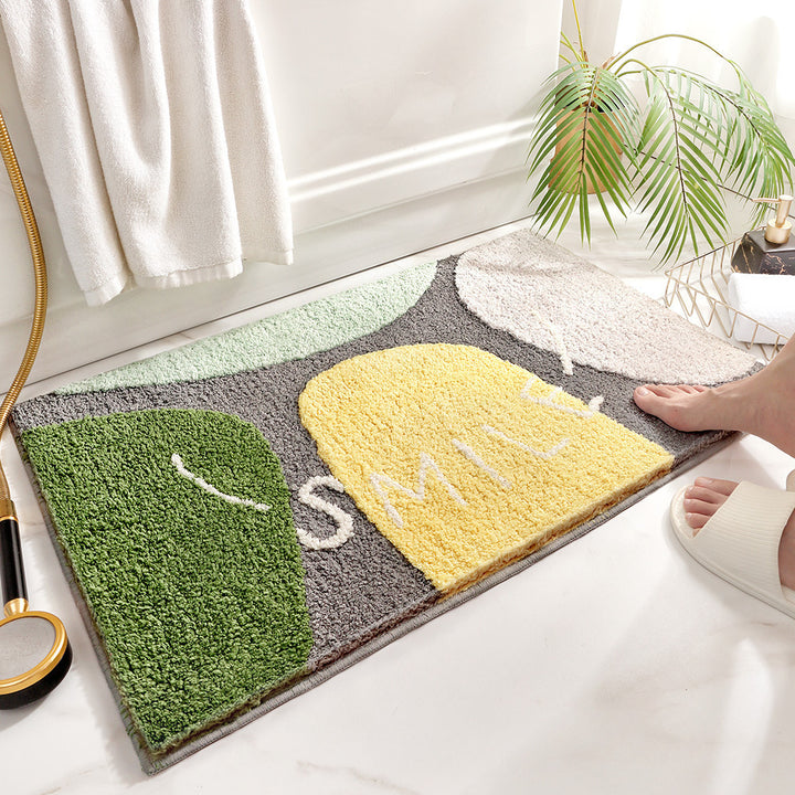 Cat-Themed Bath Mat