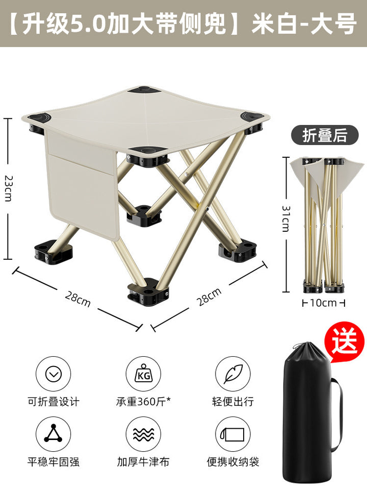 Folding Camping Table With Stable Construction And Portable Design Stornfield