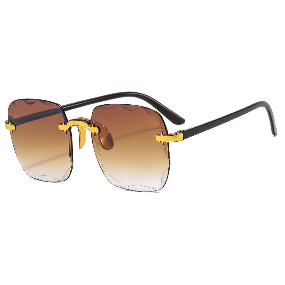 Ladies oversized sunglasses with unique design elements Stornfield