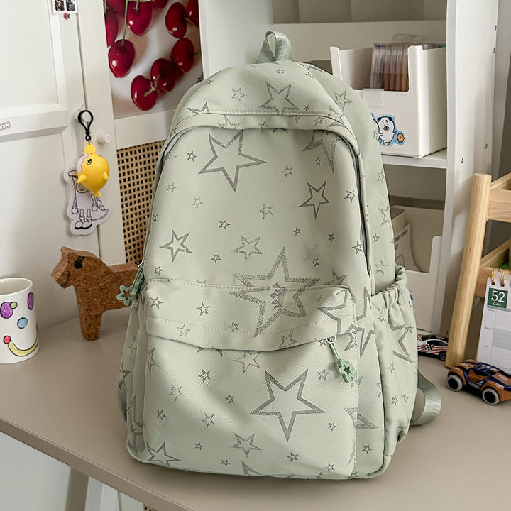 Casual Star-Embellished Backpack Stornfield 1791205374