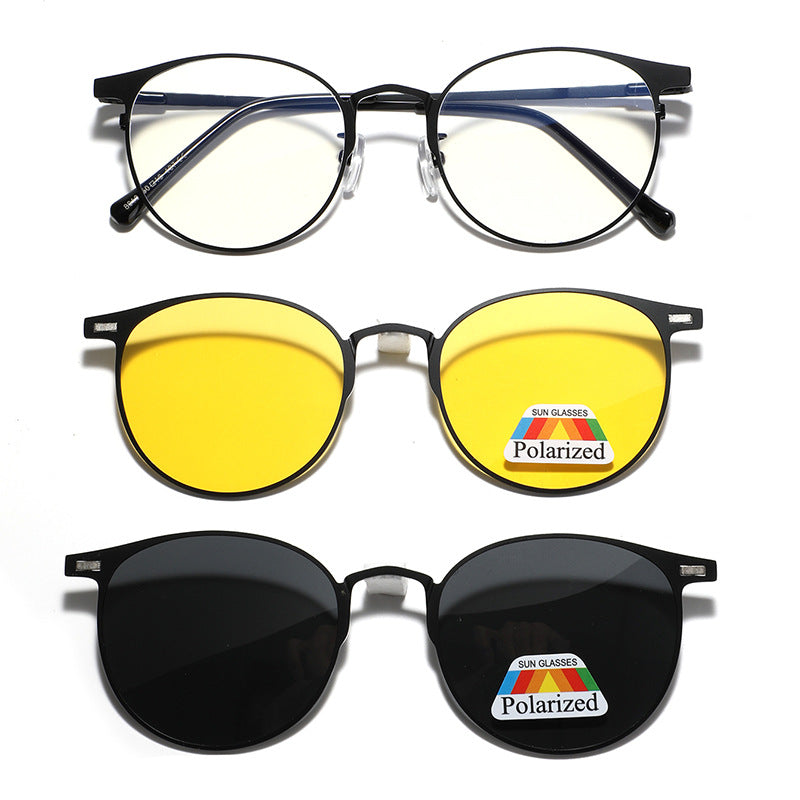 Women's fashionable sunglasses with interchangeable lenses and polarized technology Stornfield