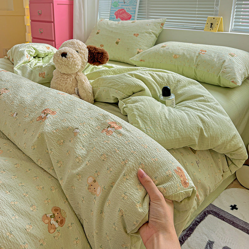 Soft Printed Bedding Set