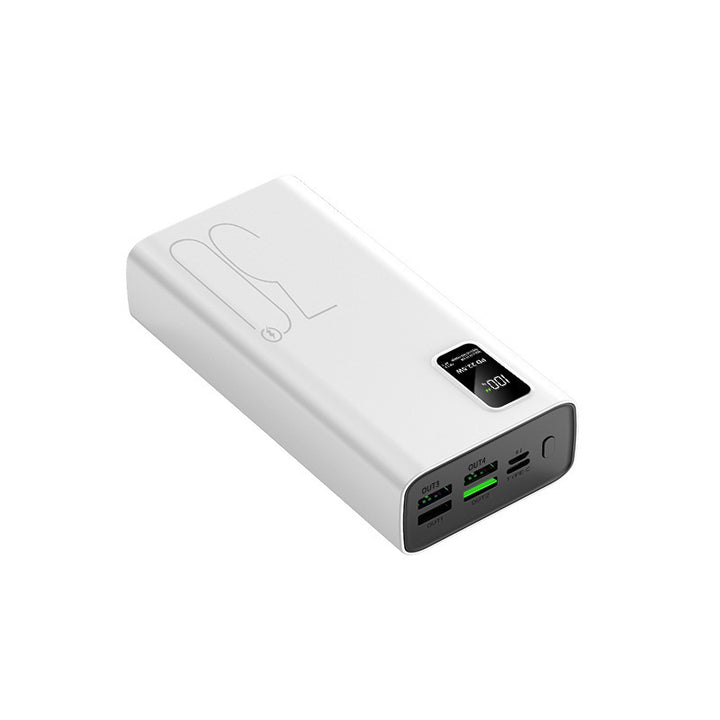 High-performance power bank with smart LCD display and two USB ports Stornfield