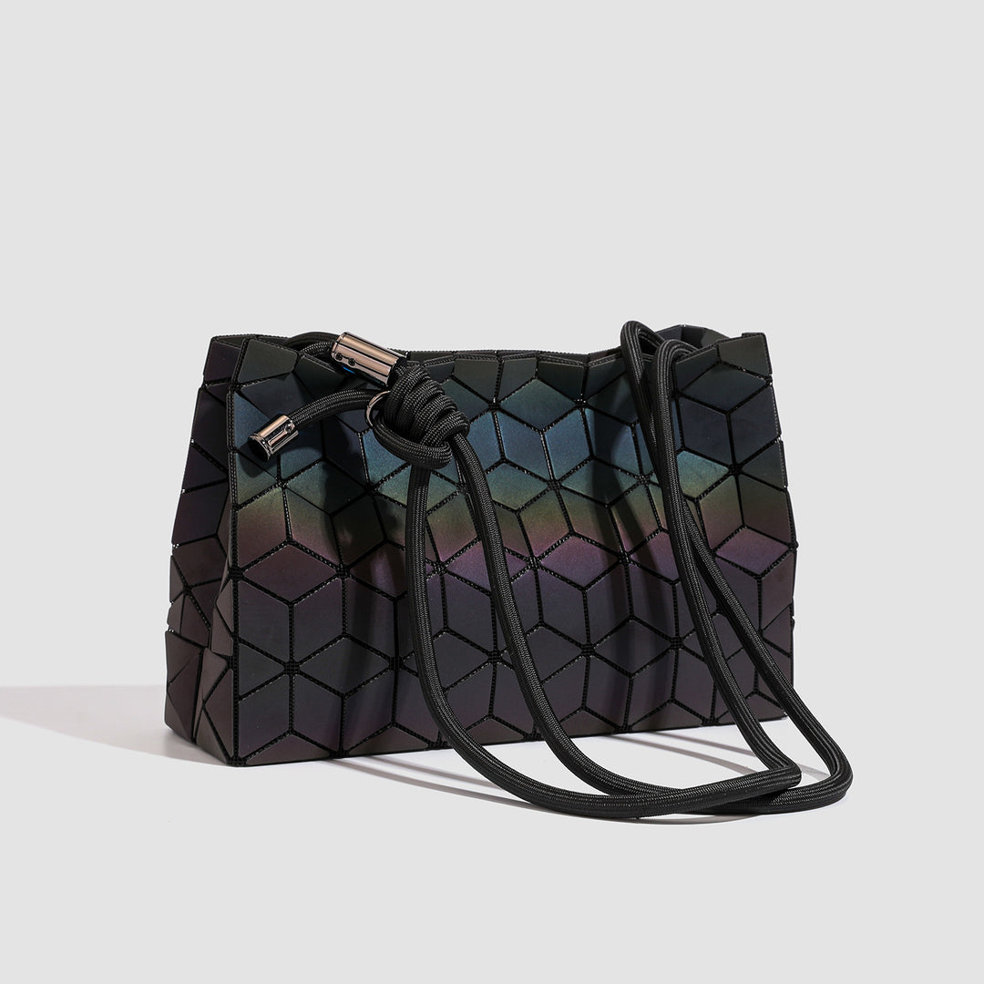 Stylish Geometric Design Handbag