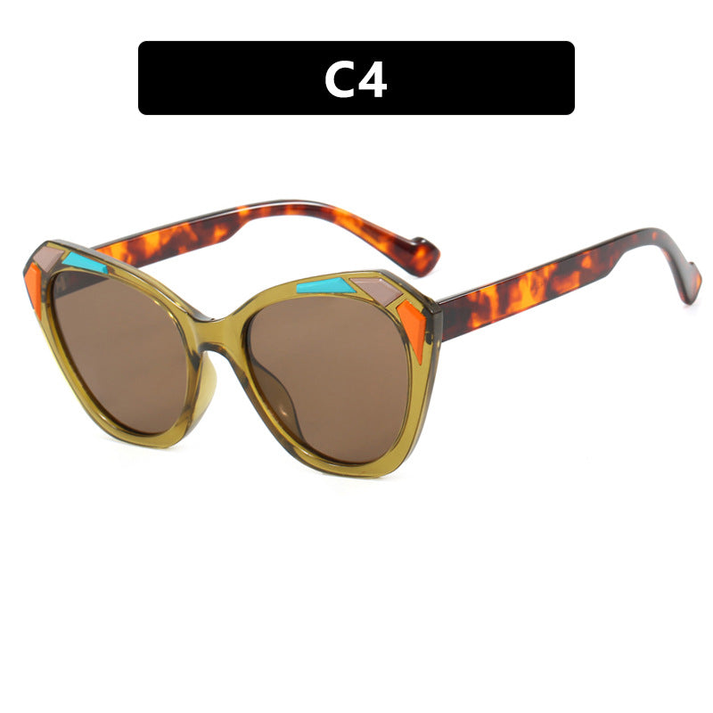 Ladies Cat Eye Sunglasses with Fashionable Details Stornfield