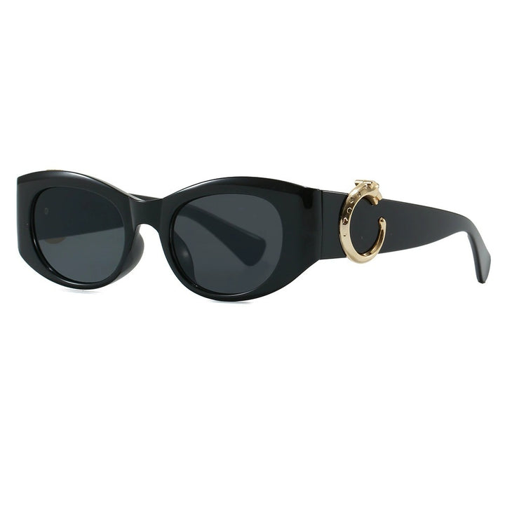 Women's elegant Cat-Eye sunglasses with golden details Stornfield