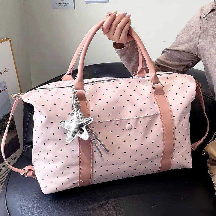 Stylish Dot-Printed Travel