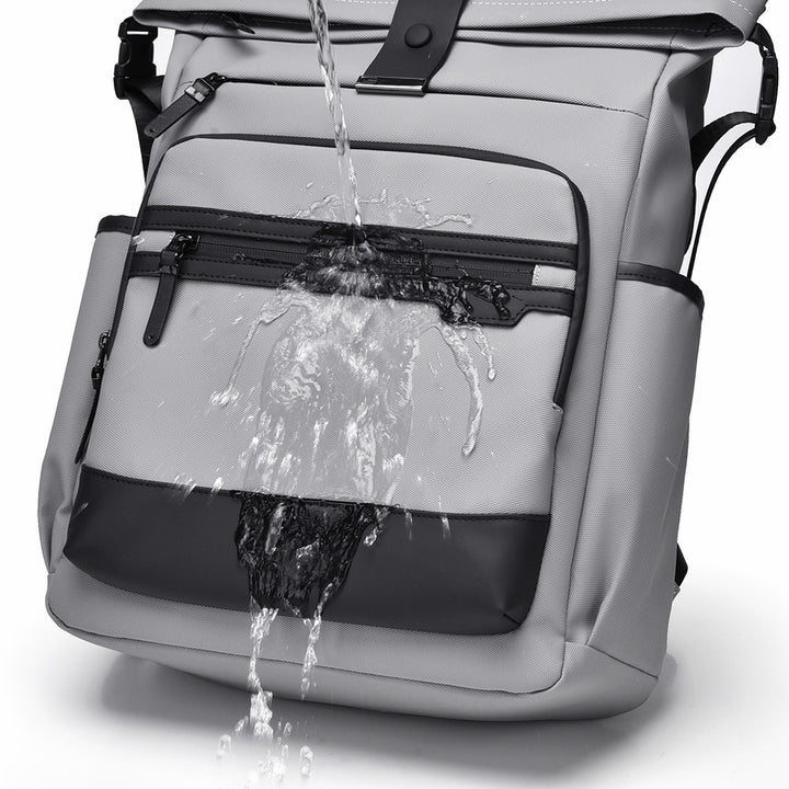 Versatile Urban Roll-Top Backpack Stornfield