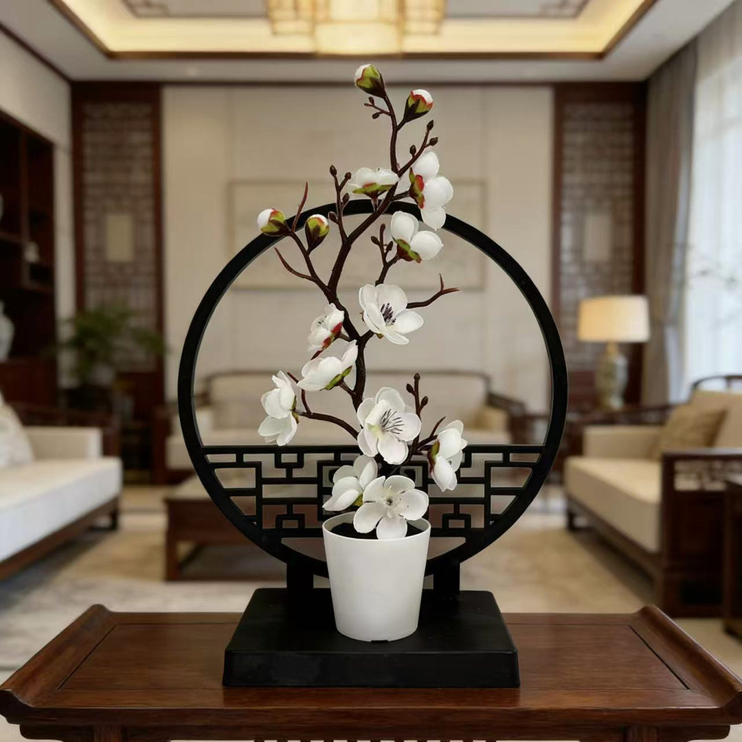 Elegant Decorative Flower Sculpture for Indoor Home Decor