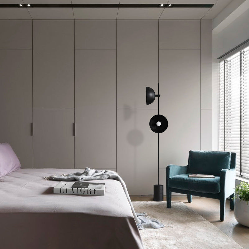 Modern Sleek Floor Lamp with Adjustable Shade