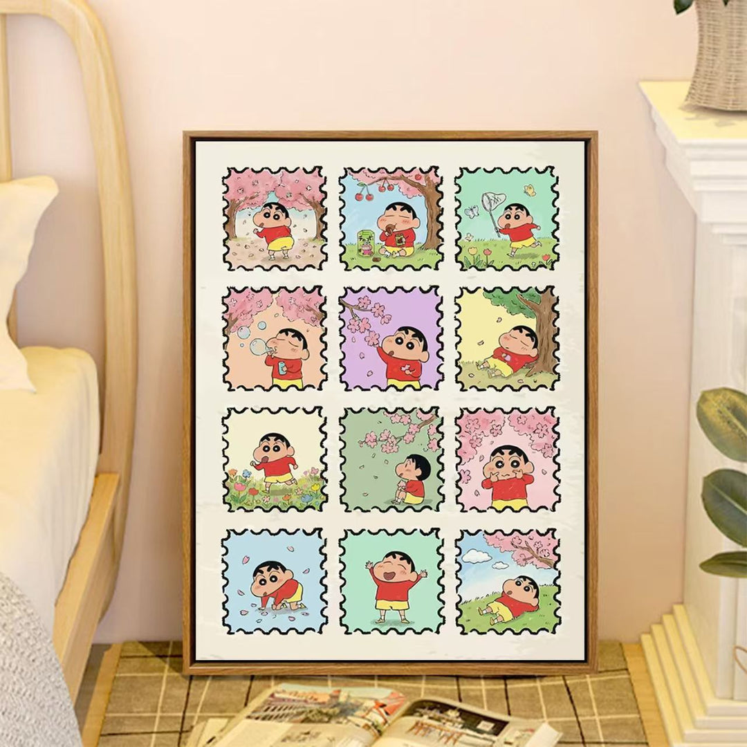 Whimsical Family-Themed Canvas Wall Art Stornfield