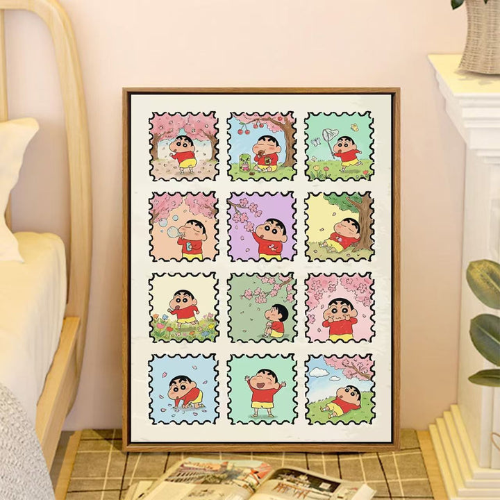 Whimsical Family-Themed Canvas Wall Art Stornfield