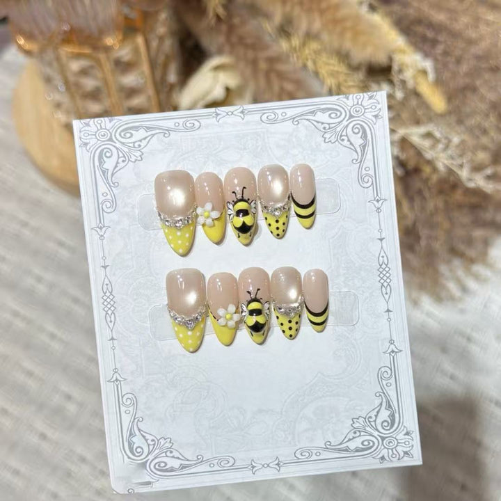 Themed Bee Nail Art Set