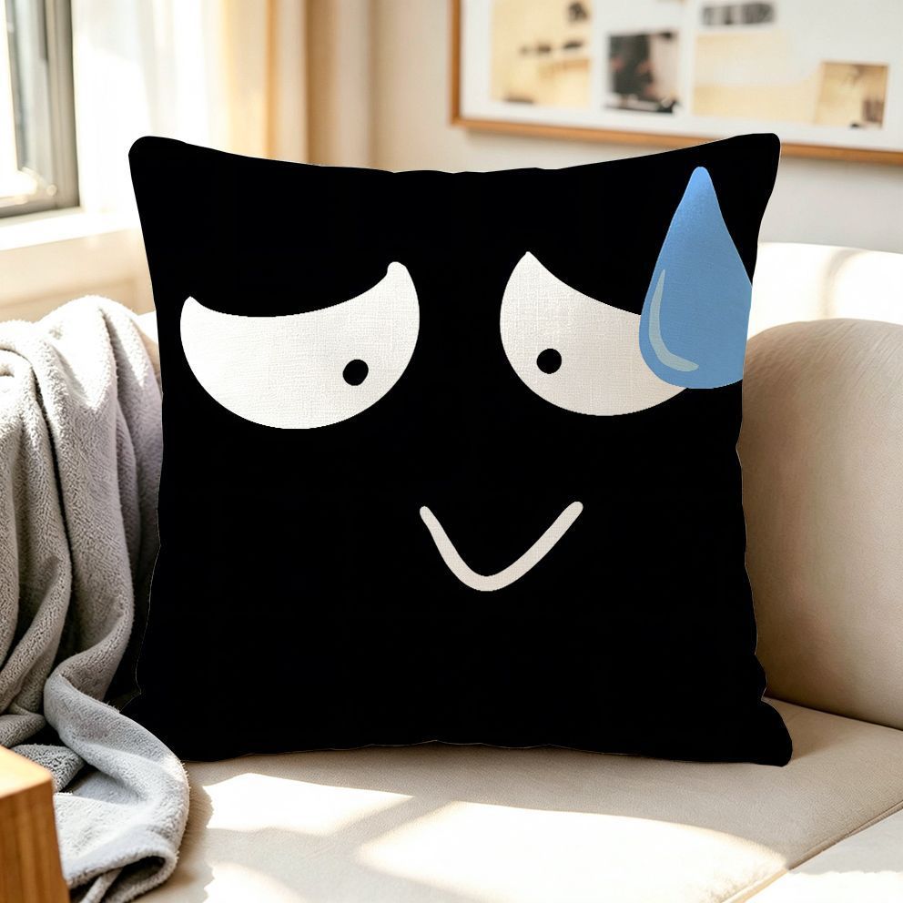 Quirky Graphic Decorative Throw Pillow