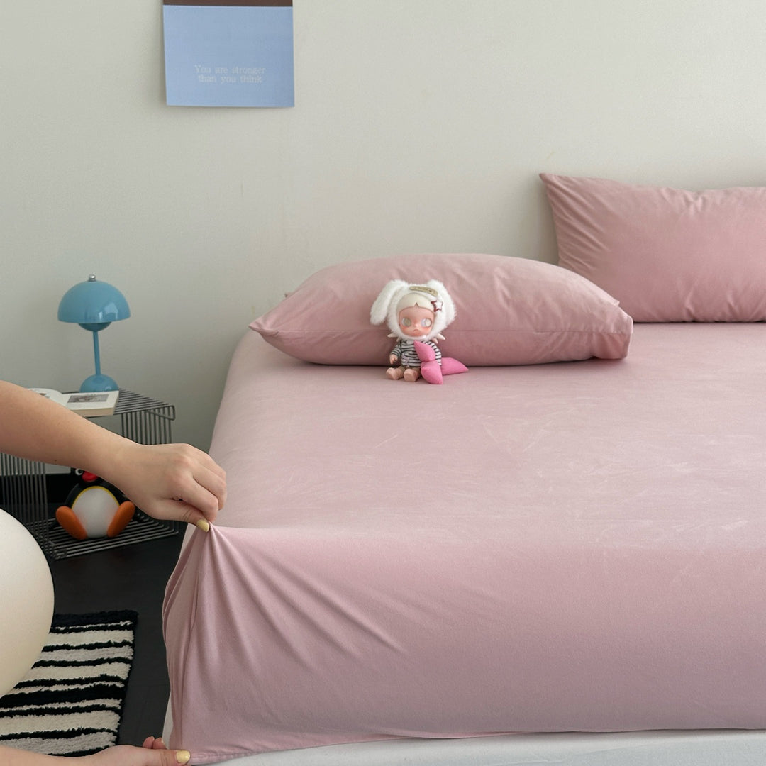 Luxury Bamboo Fiber Bed Sheet Set