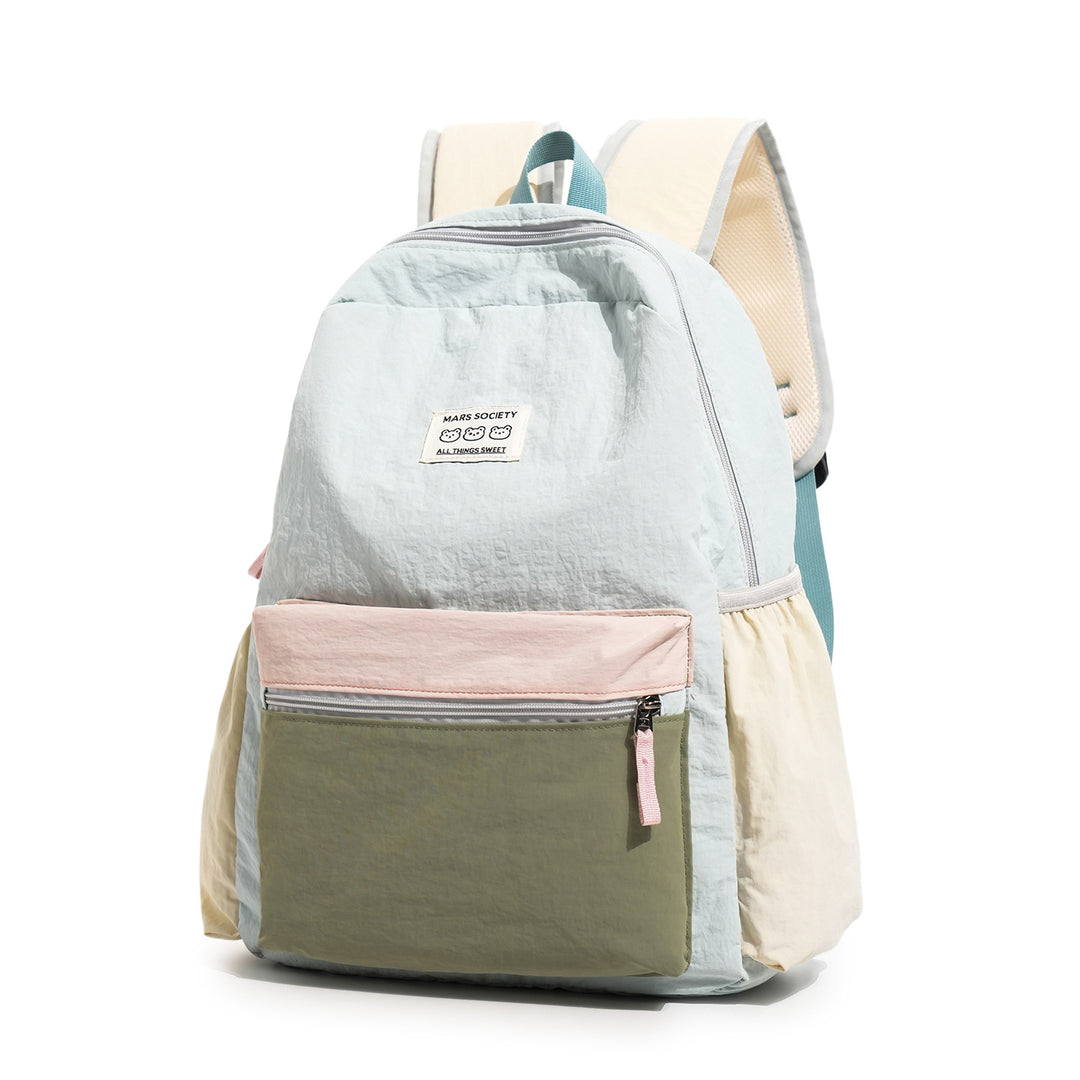Color-Block Casual Backpack Stornfield
