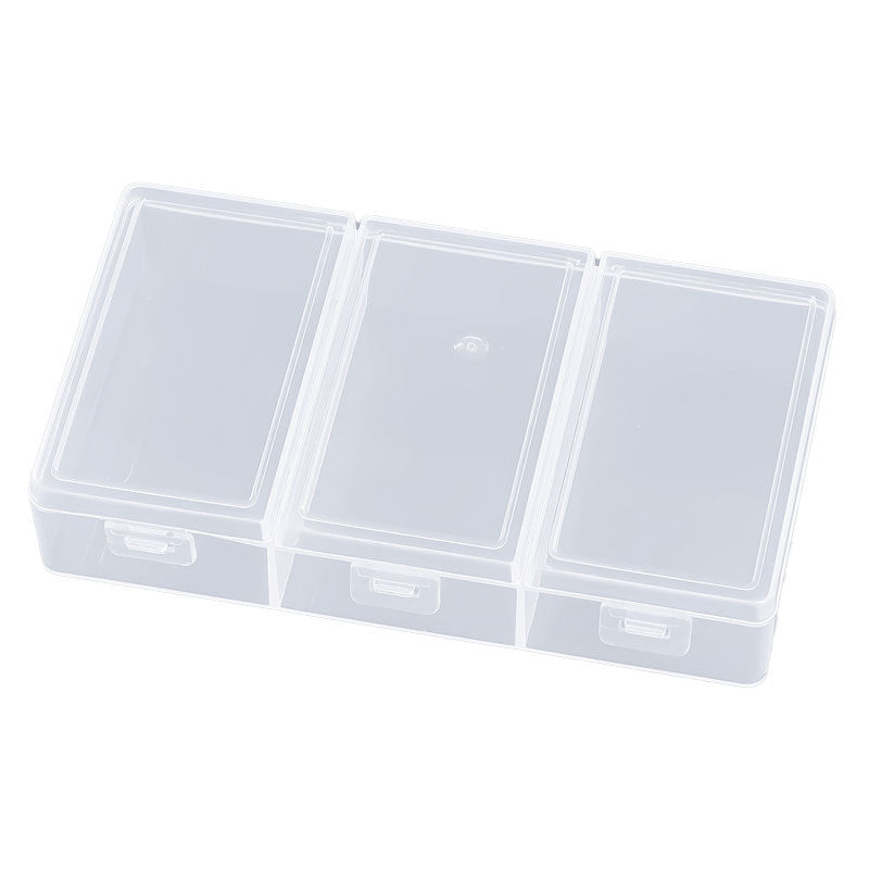 Multi-Compartment Clear Craft Storage Case Stornfield