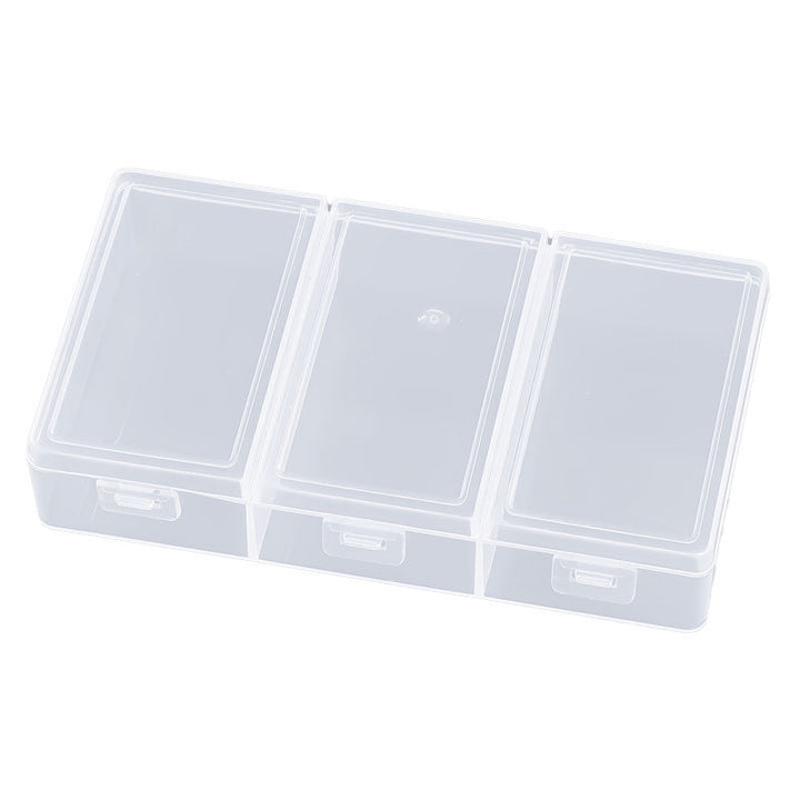 Multi-Compartment Clear Craft Storage Case Stornfield